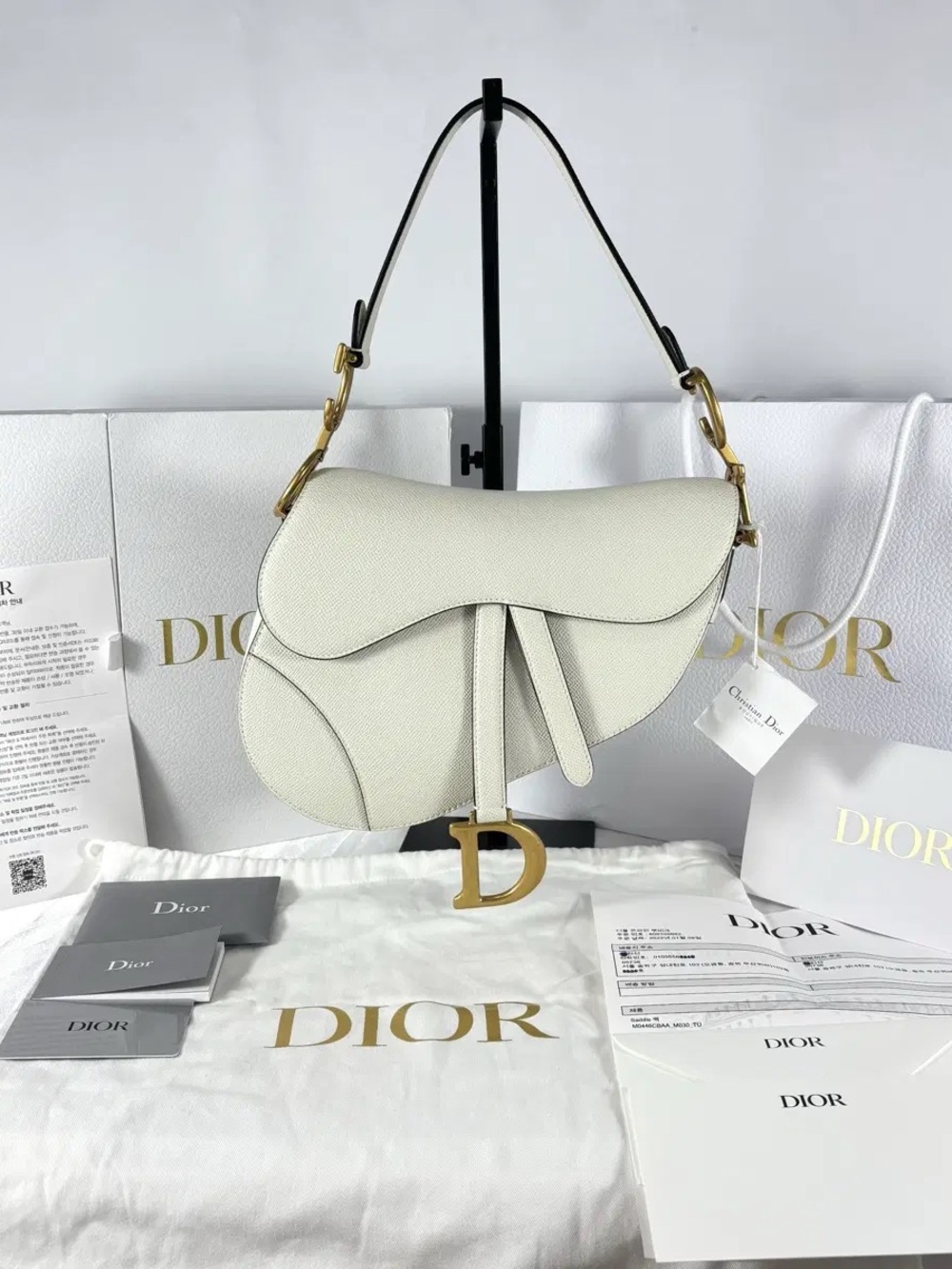Dior Saddle Bag with strap